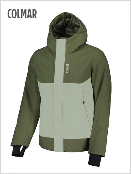 Colmar slim fit mens ski jacket - Soldier-Moss