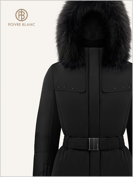 Juliette stretch ski jacket - Black