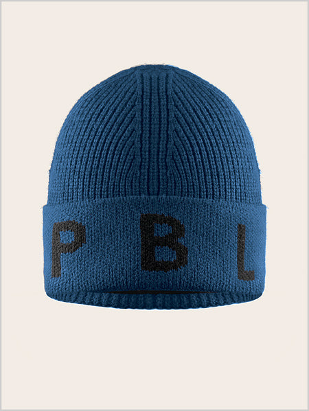 Bini knit beanie - Twilight blue