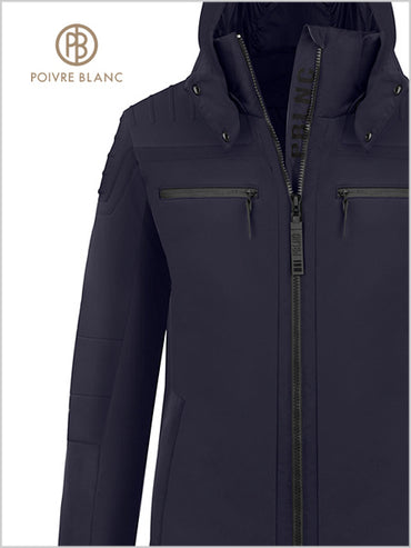 Snow jacket men - navy blue ski jacket