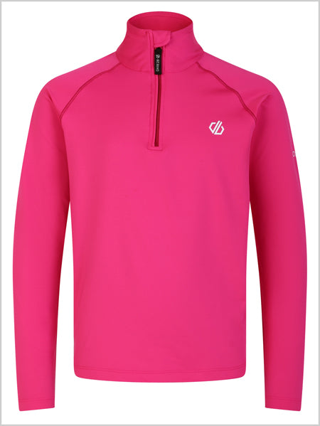 Consist II Stretch midlayer top - Pure Pink