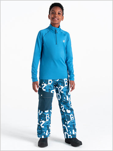 Consist II Stretch midlayer top - Swedish Blue