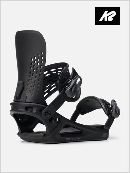Edition Snowboard Bindings - Black