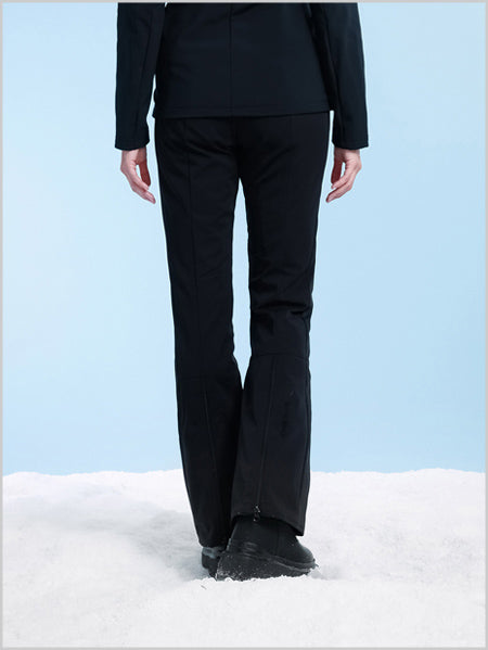 Eva stretch ski pants SHORT - Black