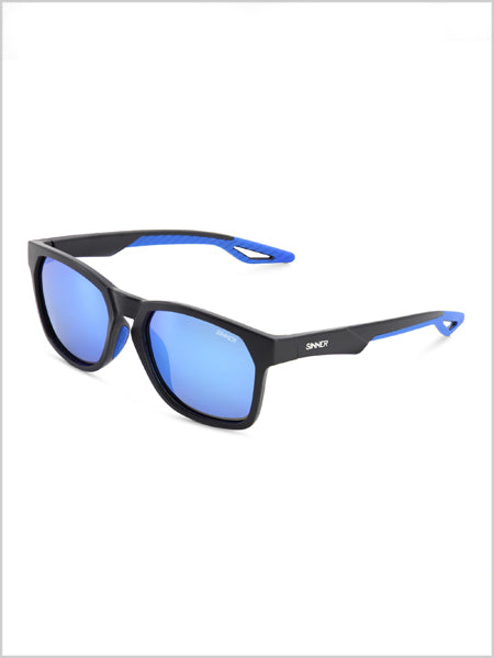 Faveira Sunglasses - Matte Black / Dark Blue - Sintec®