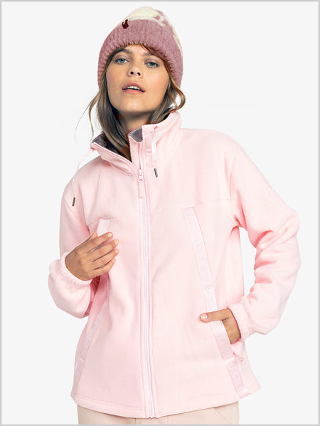 Fleeting Snow mid layer - Pink Salt
