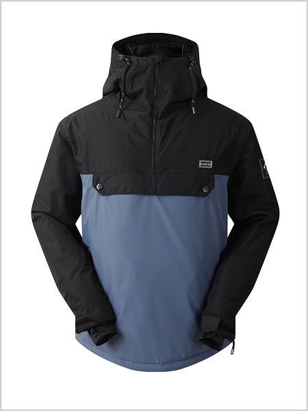 Freeride Overhead II jacket - Black/Blue Indigo