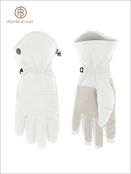 Glovi ski gloves - white