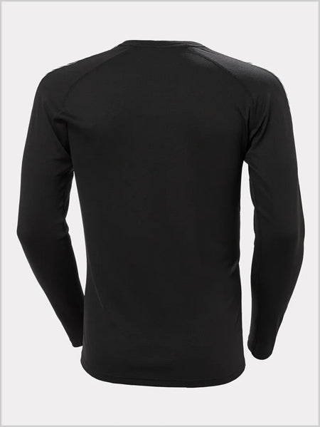 Mens - HH Lifa Stripe crew - Black