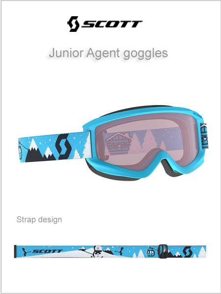 Junior Agent goggles (age 2 - 6) - Ocean blue