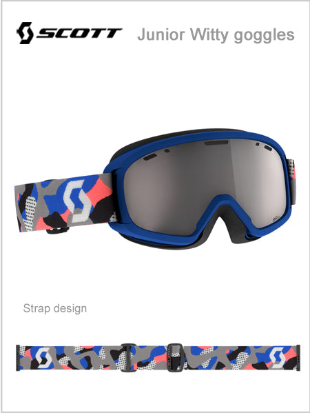 Junior Witty goggle (double lens) - Blue Grey age 5 - 10 years