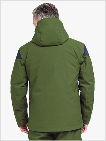 Kanzelwand mens ski jacket - Loden green (larger sizes)
