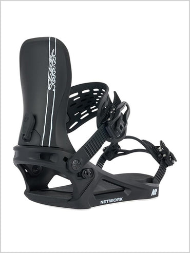 Network Womens Snowboard Bindings - Black