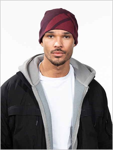 Peaktop beanie - Burgundy