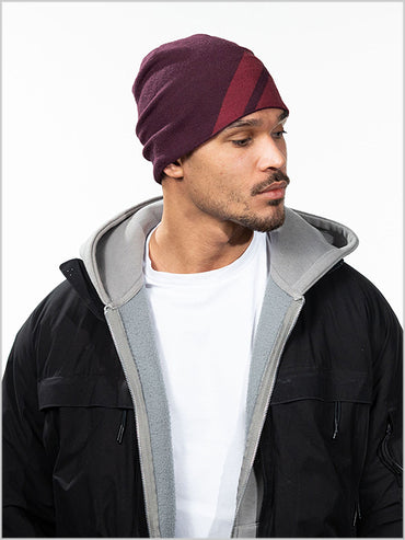 Peaktop beanie - Burgundy