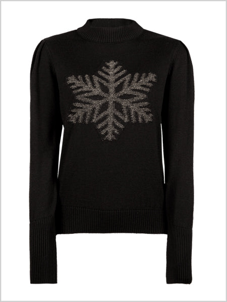 Penda 2 Merino pullover - black