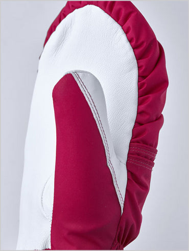 Mittens: Primaloft Leather Female Mitt - Orchid