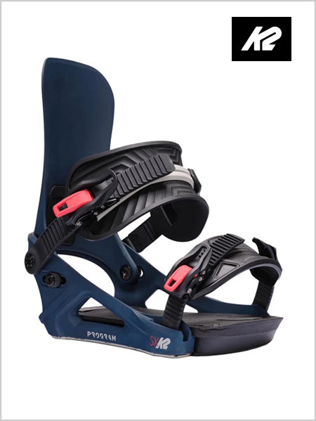 Program Snowboard Bindings - Deep blue