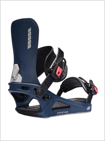 Program Snowboard Bindings - Deep blue
