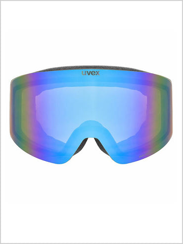 Provoqe FM goggles - Black, Mirror Blue lens