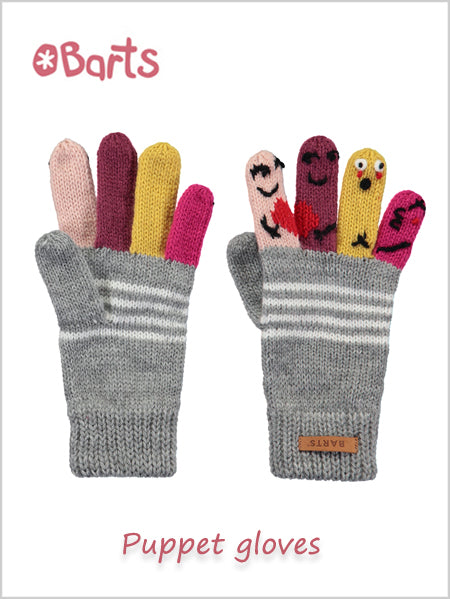 Kids Puppet gloves - knit gloves