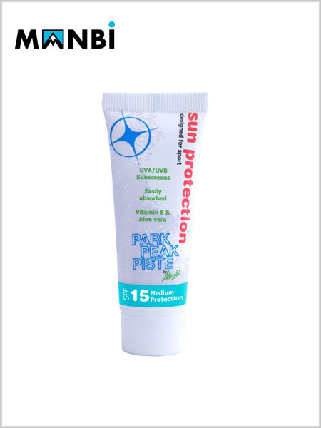 Factor 15 suncream tube