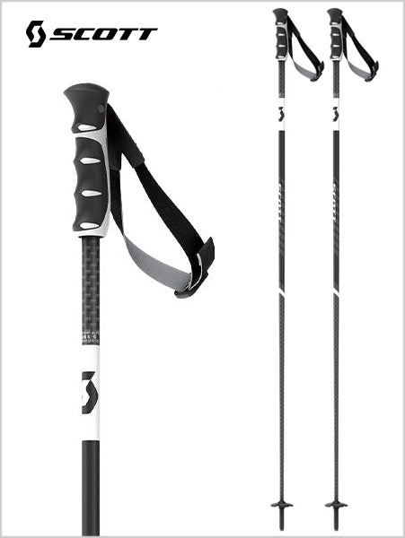 Unisex ski poles - Scott Pro Taper Poles Black