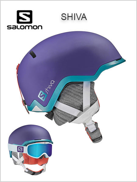 Shiva womens helmet - purple