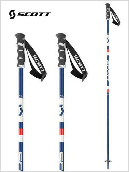 Unisex ski poles - Sun Valley Retro Blue