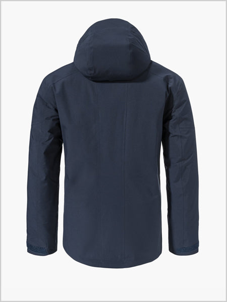 Tanunalpe men's ski jacket - Navy Blazer/shift blue