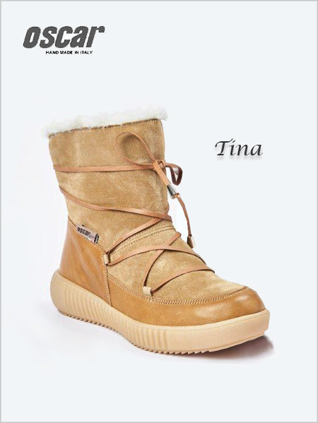 Oscar Tina boots beige
