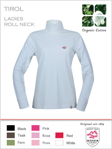 Maser Womens Tirol roll neck top (only red UK 18 now)