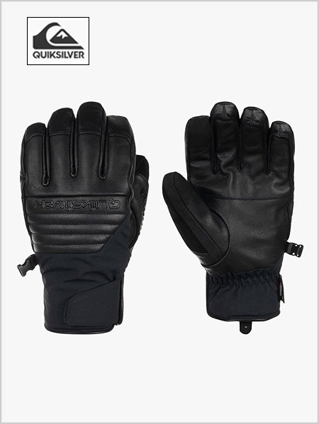 Travis Rice Leather Gore-Tex gloves - Black