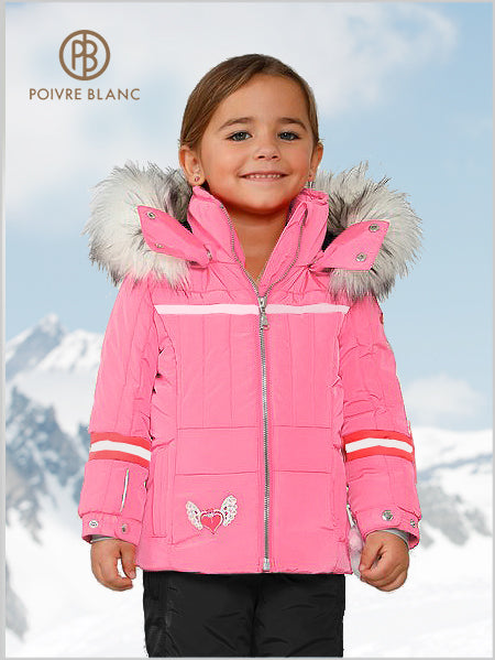 Girls Harriett ski jacket - Glory pink
