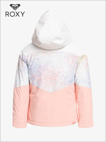 Whist Girl Jacket - Bright white splash