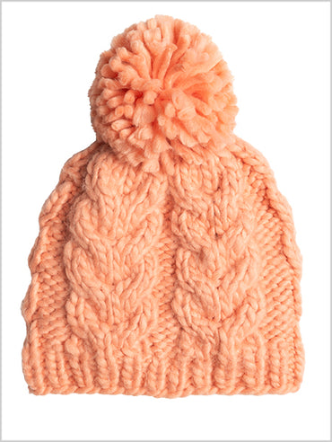 Winter Beanie - Peach Pink
