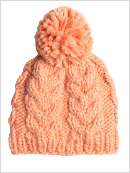 Winter Beanie - Peach Pink