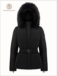 Juliette stretch ski jacket - Black