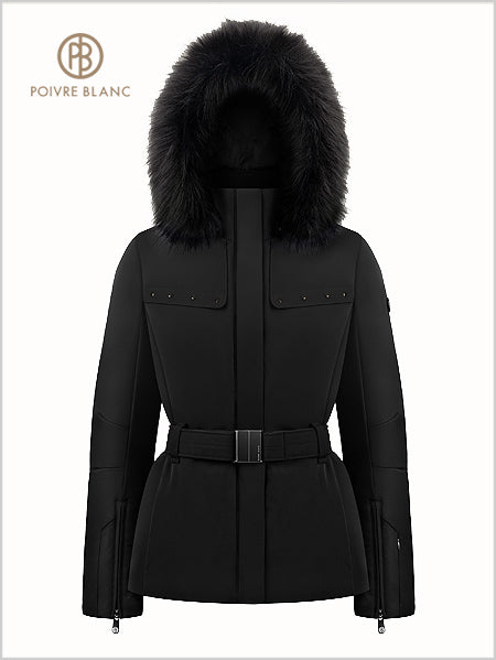 Juliette stretch ski jacket - Black