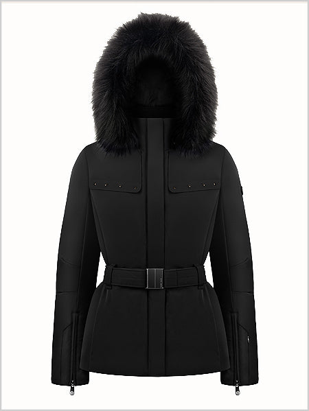 Juliette stretch ski jacket - Black