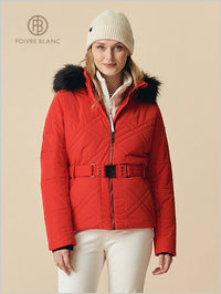 Joana ski jacket - Scarlet red