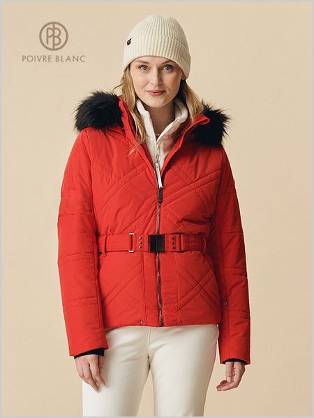 Joana ski jacket - Scarlet red