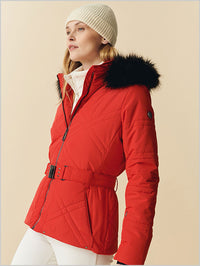 Joana ski jacket - Scarlet red