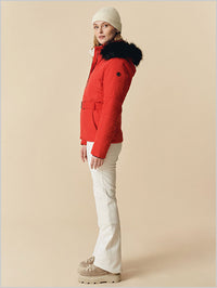 Joana ski jacket - Scarlet red