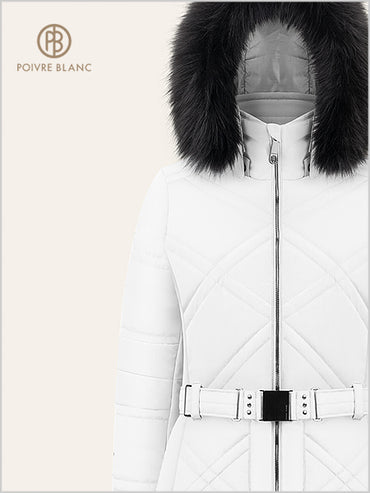 Joana ski jacket - White