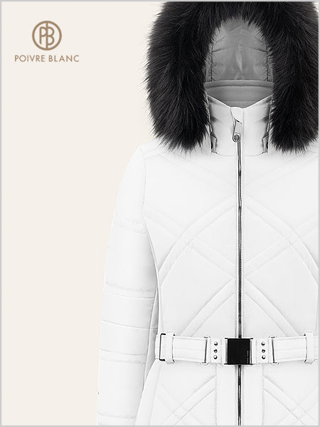 Joana ski jacket - White