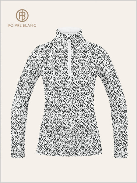 Mia ski top - Jaguar print