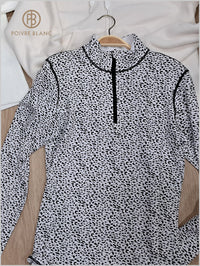 Mia ski top - Jaguar print