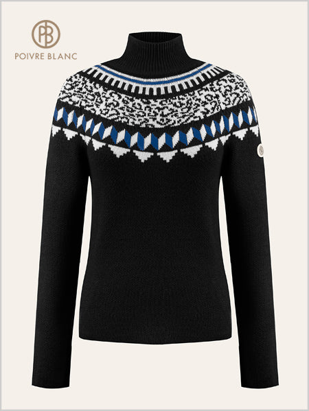 Amber ski sweater - Black