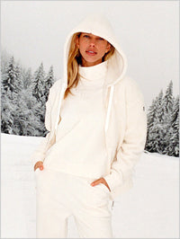 Nelly hooded jacket - White